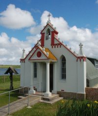 Italian chapel showing west front